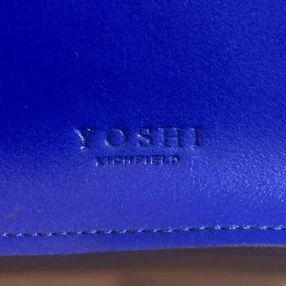 Cobalt Blue Women's Satchel with Top Handle and Crossbody Strap - Picture 4 of 7